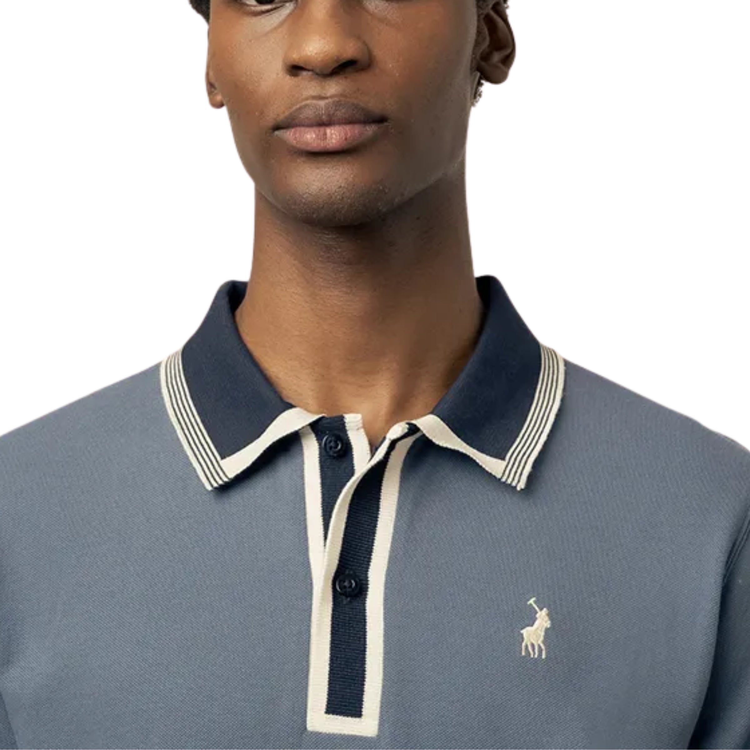 Polo Golfer Tipped Pony Blue